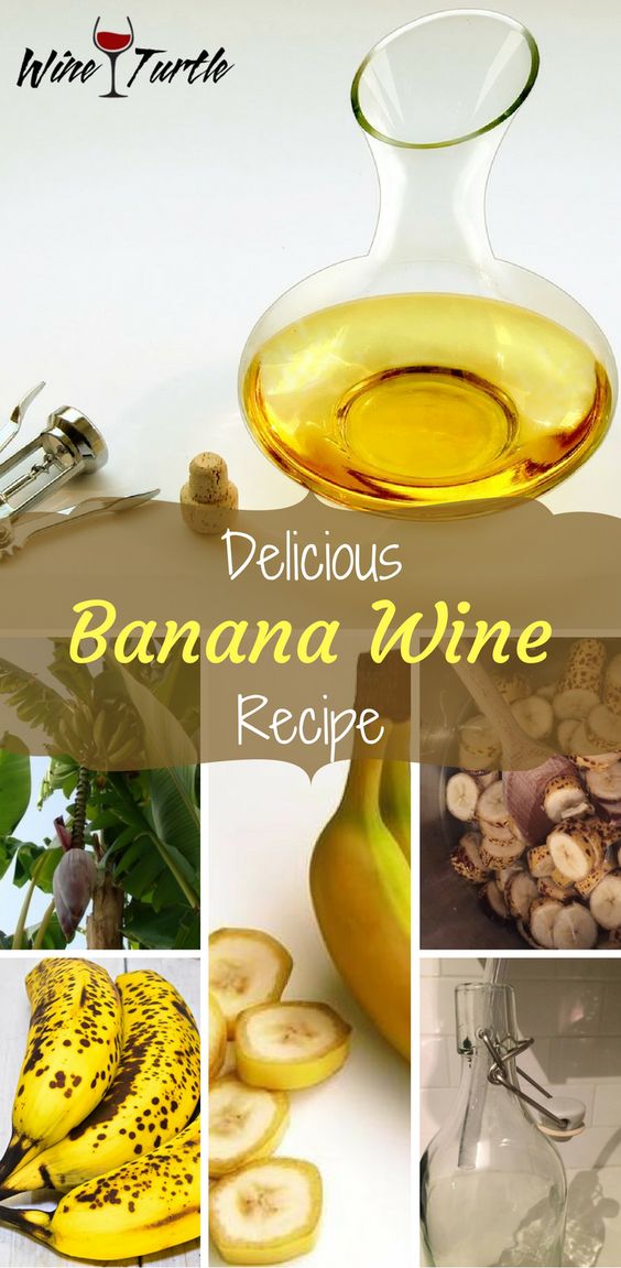 How To Banana Wine Recipe ไวน์กล้วย Cheese And Wine Th Com